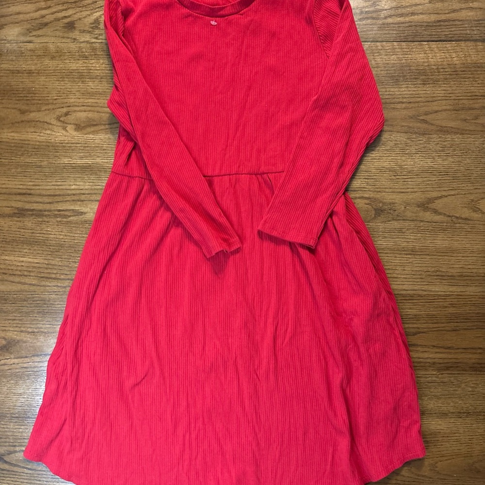 Maurices Bright Red Kids Casual Dress